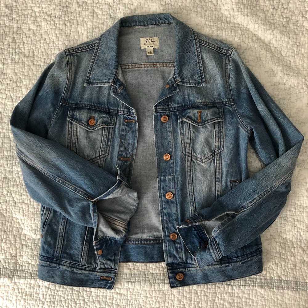 Jcrew Classic Denim Jacket